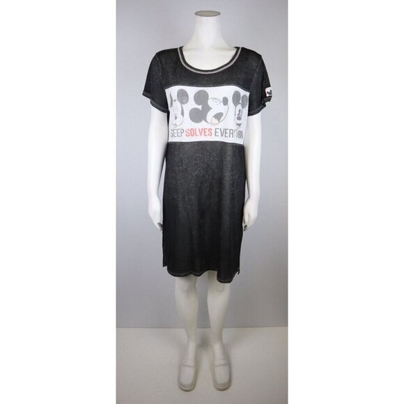 MICKEY MOUSE - WOMEN'S SHEER BURNOUT NIGHTGOWN - SIZE S/M - Picture 1 of 7